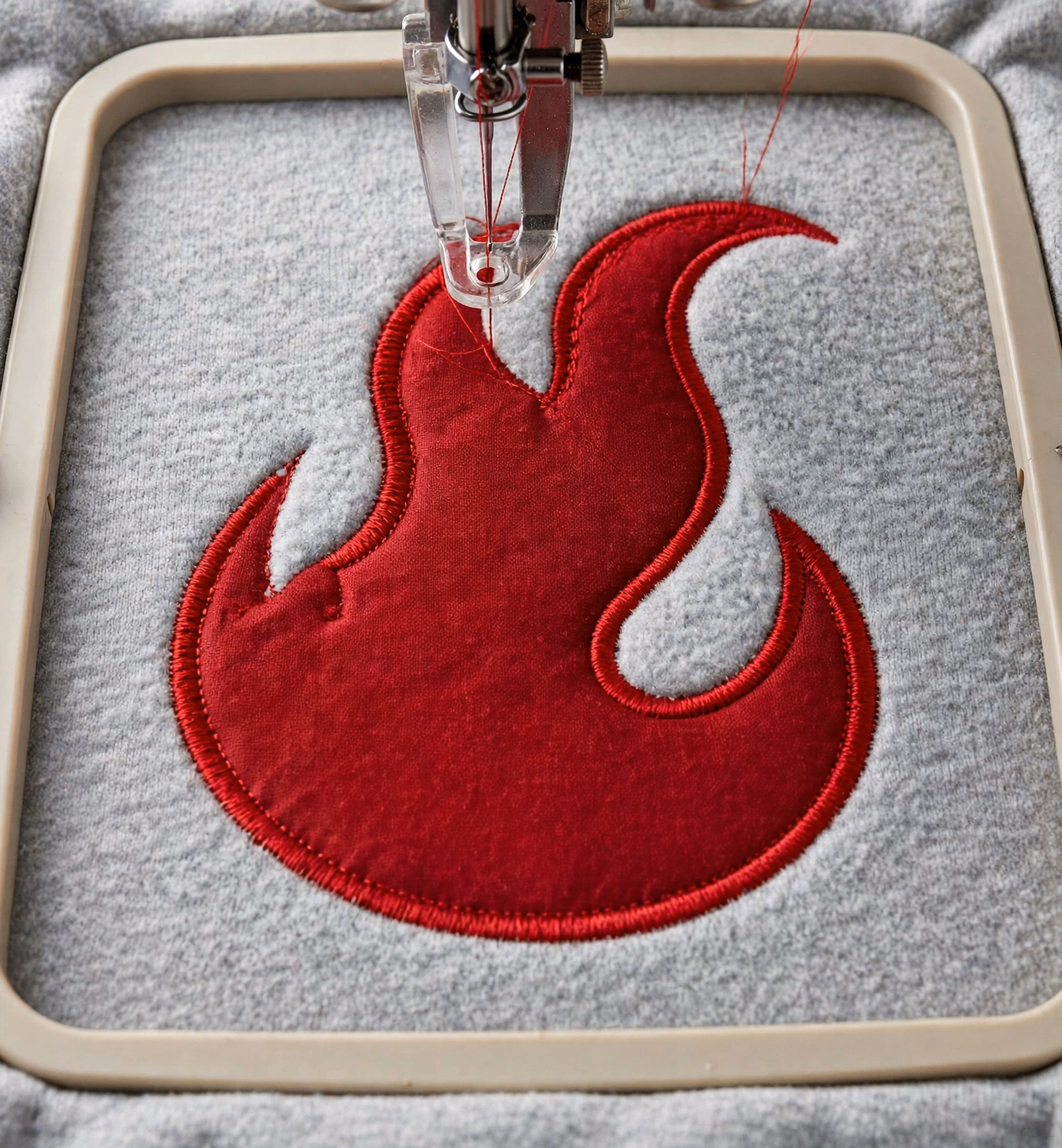 Applique Fabric Shape Stitch