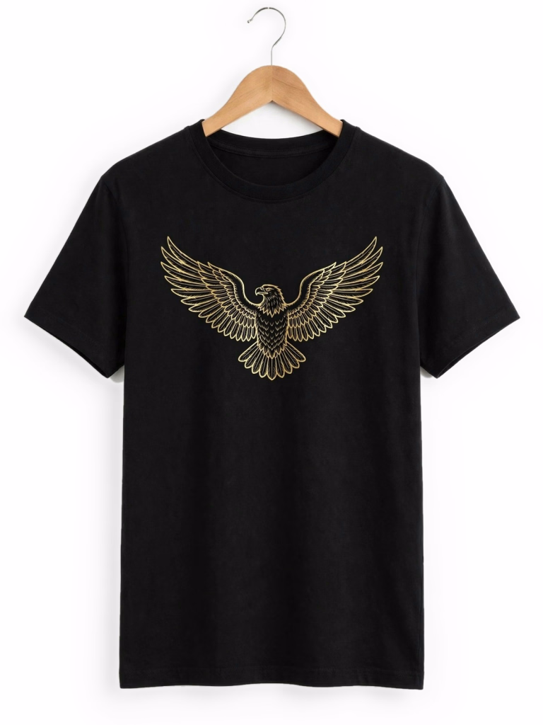 Black Graphic T Shirt