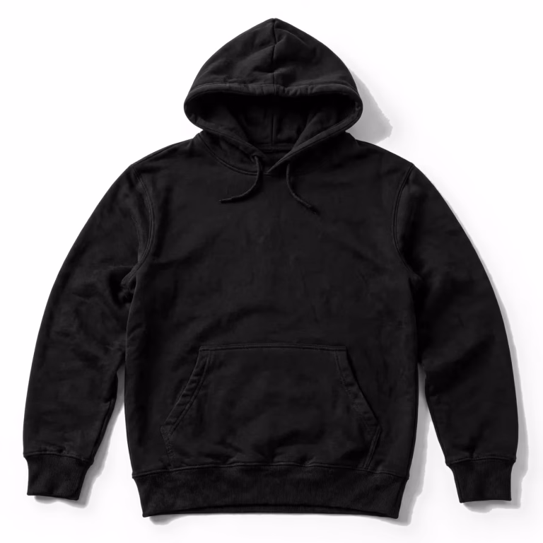 black hoodie sweatshirt