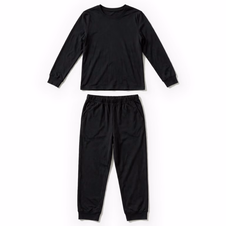 black pajama set