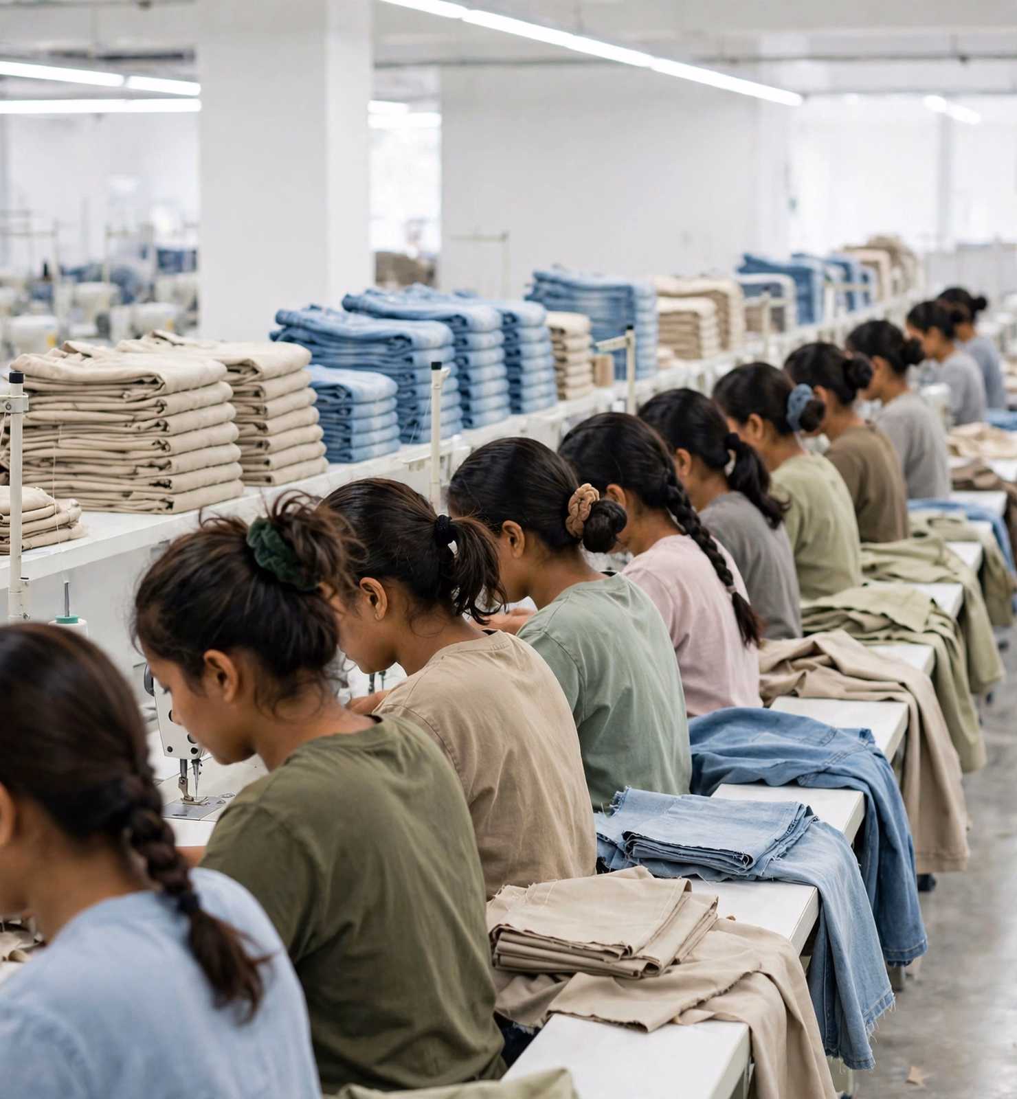 Bulk Sewing Line Production