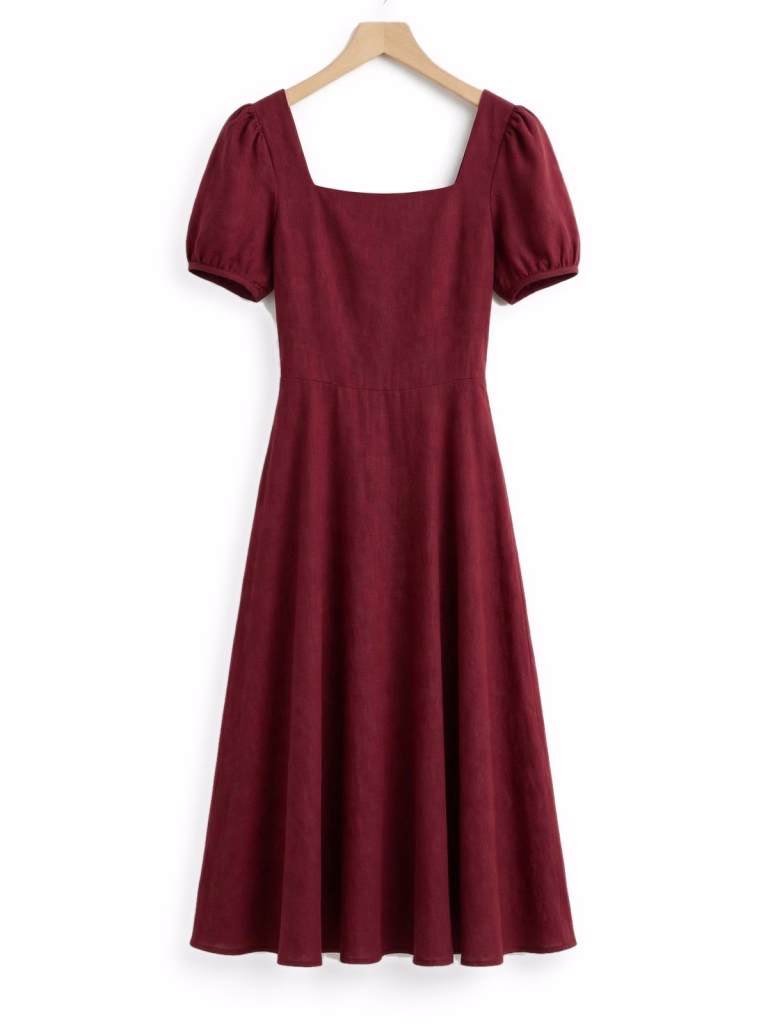 Burgundy Fashionwear Dress Hanger