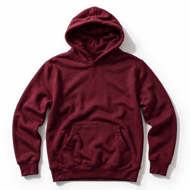 burgundy hoodie sweatshirt