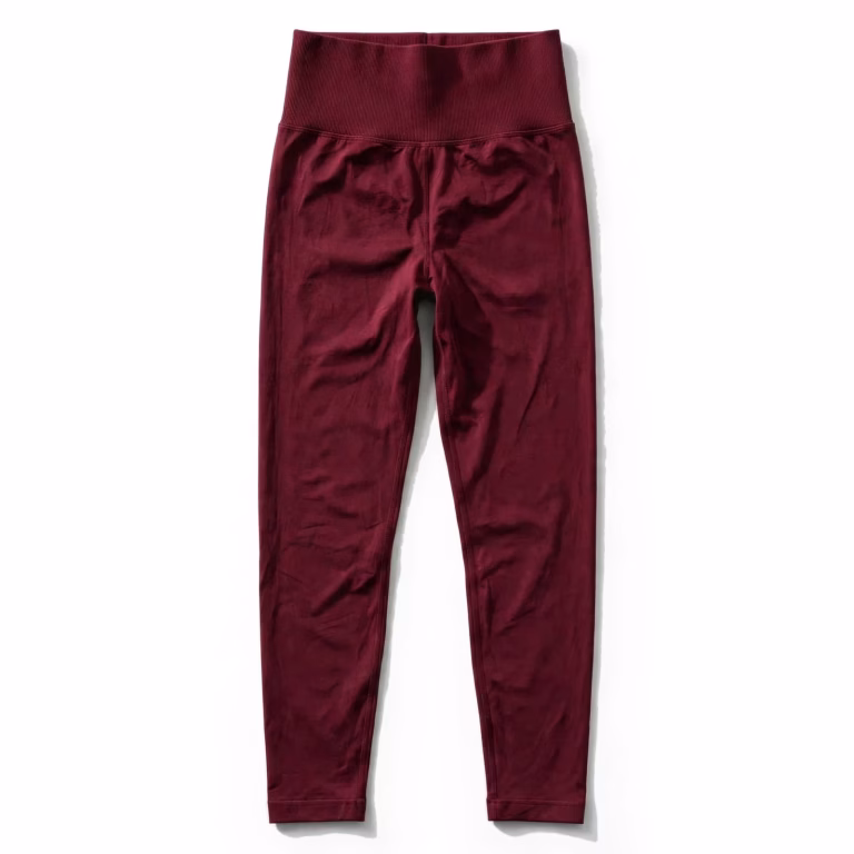burgundy leggings