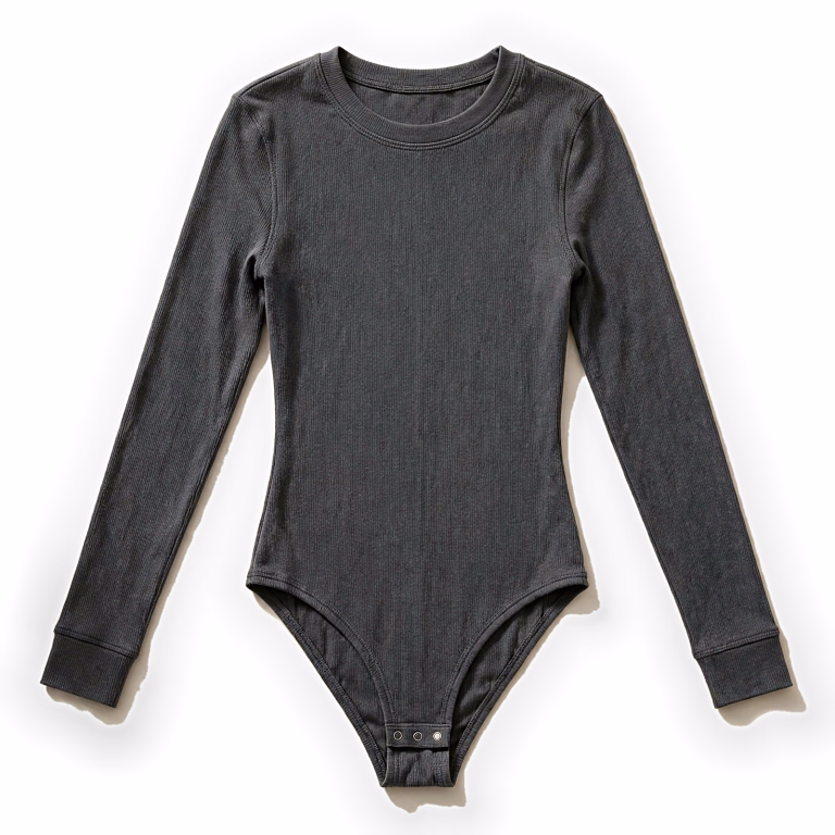 charcoal bodysuit