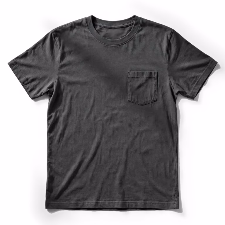 charcoal pocket t shirt