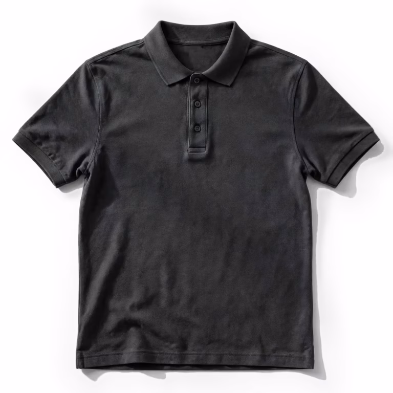 charcoal polo t shirt