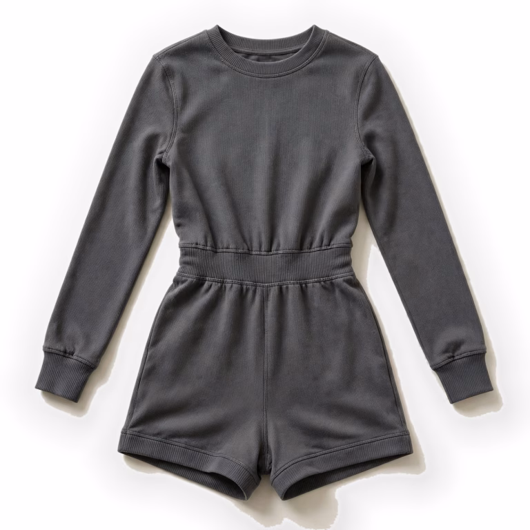 charcoal romper