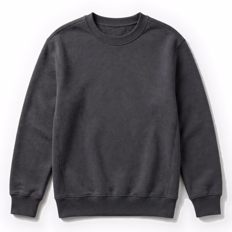 charcoal sweatshirt