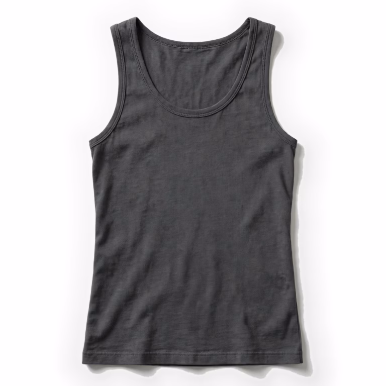 charcoal tank top