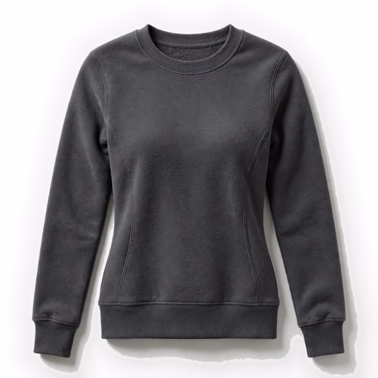 charcoal womens sweatshirt