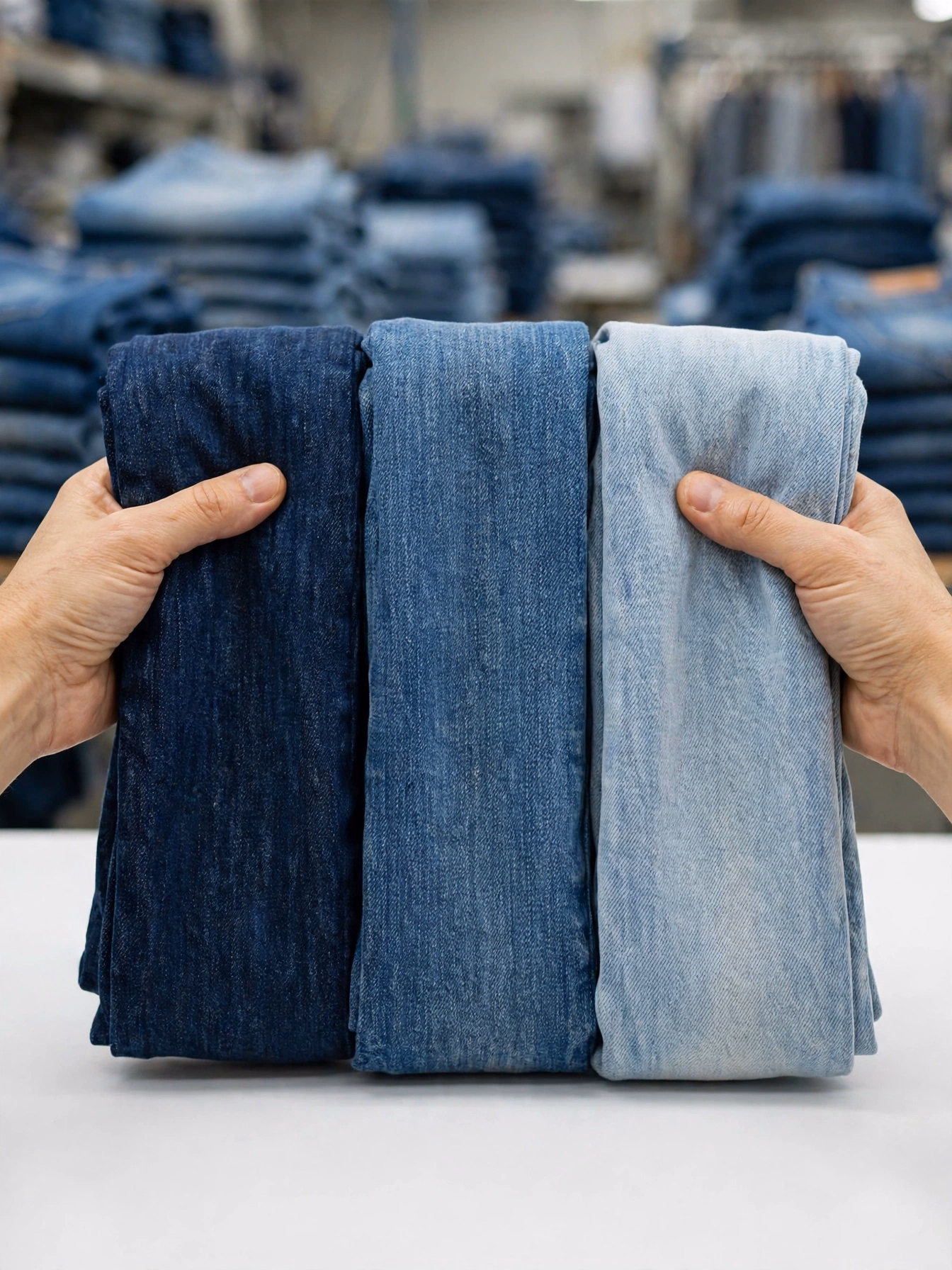 Denim Wash Shade Check