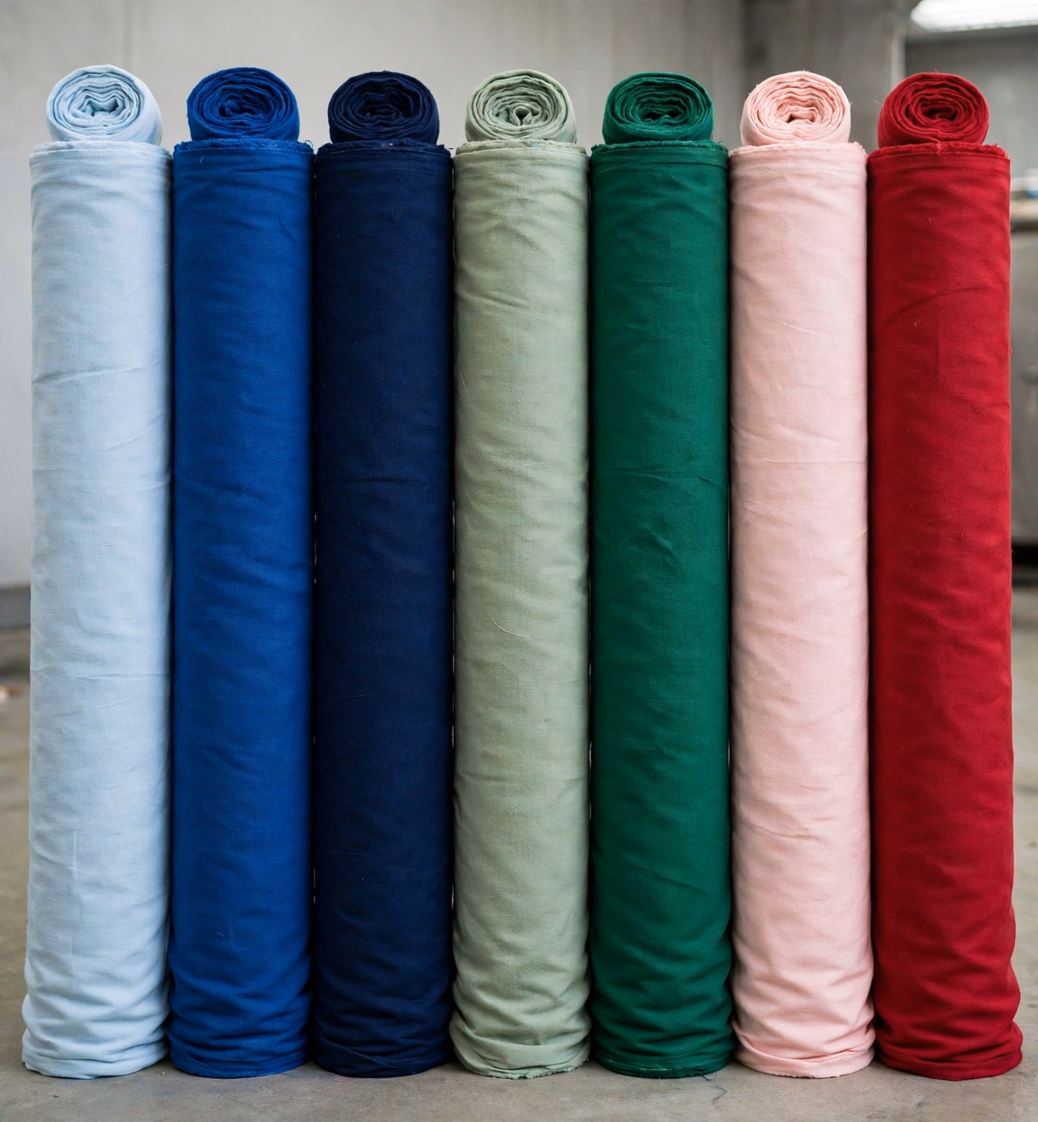 Dyed Fabric Colours