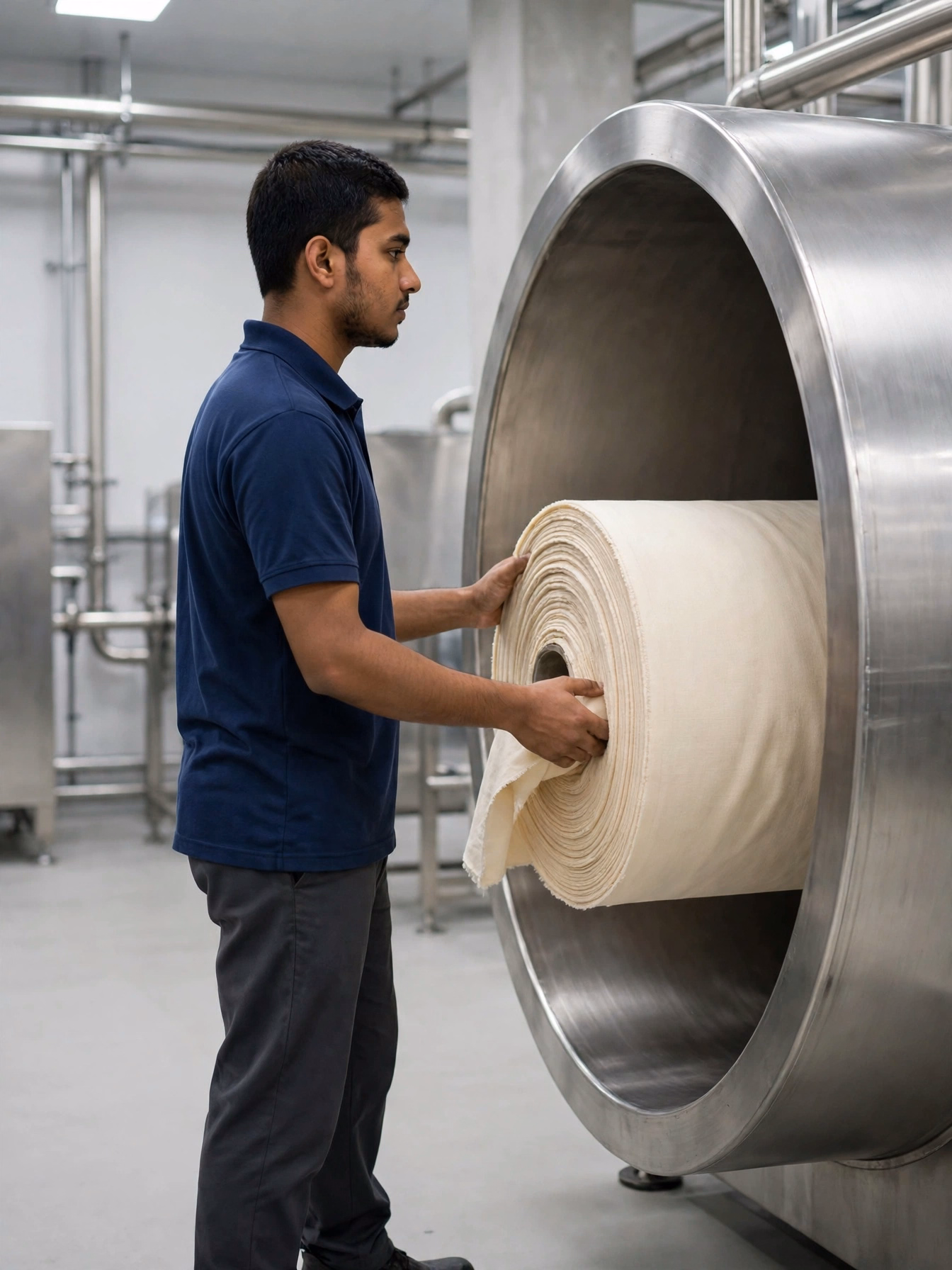 Dyeing Machine Operator Fabric