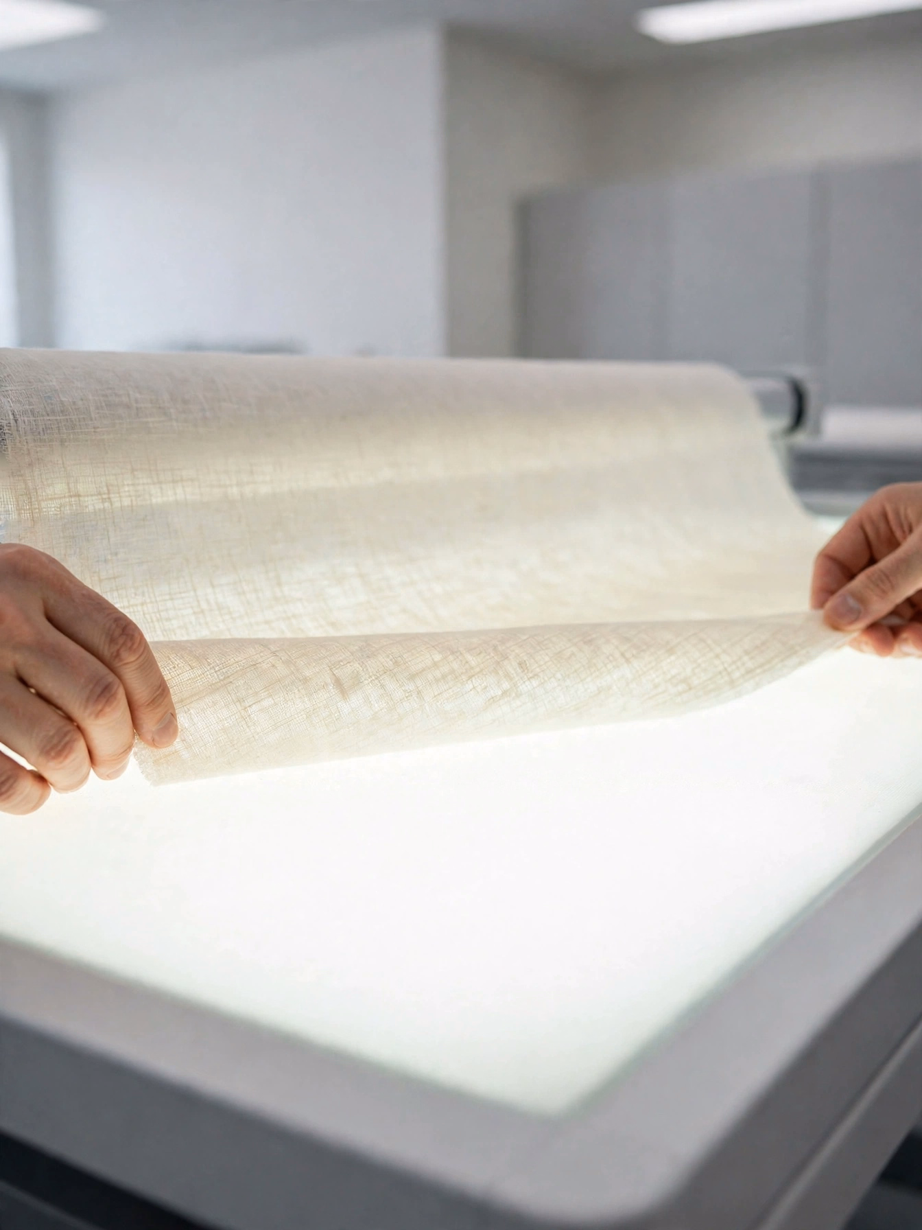Fabric Light Inspection Frame