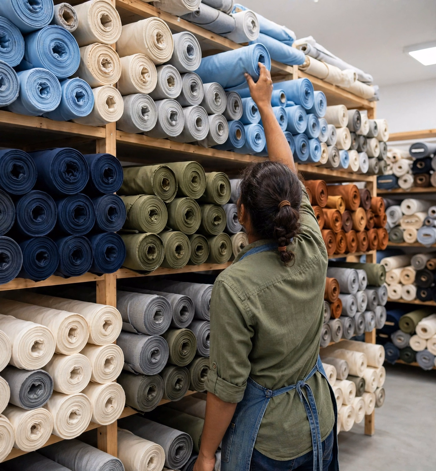 Fabric Rolls Store Selection