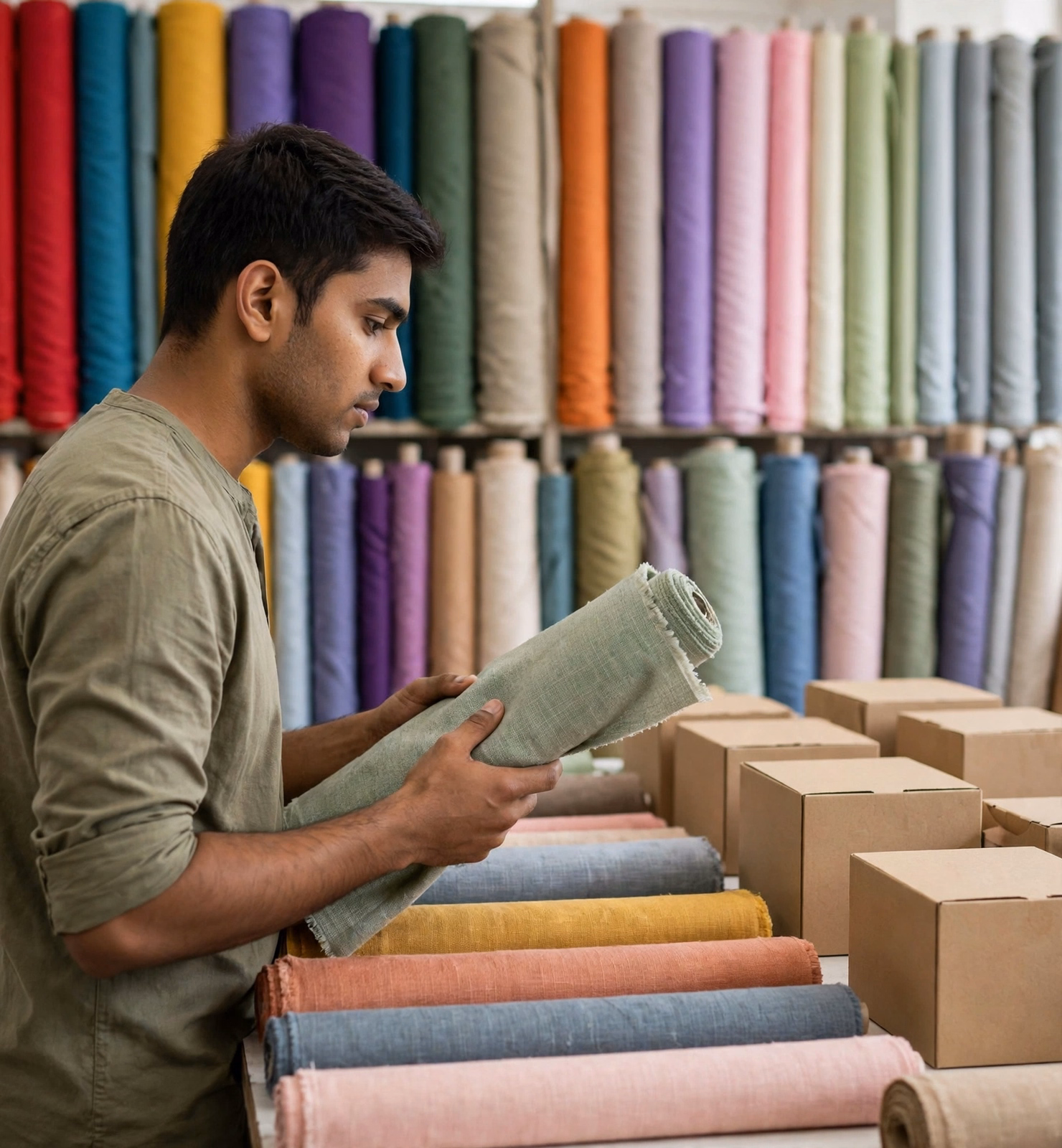 Fabric Trims Order Selection