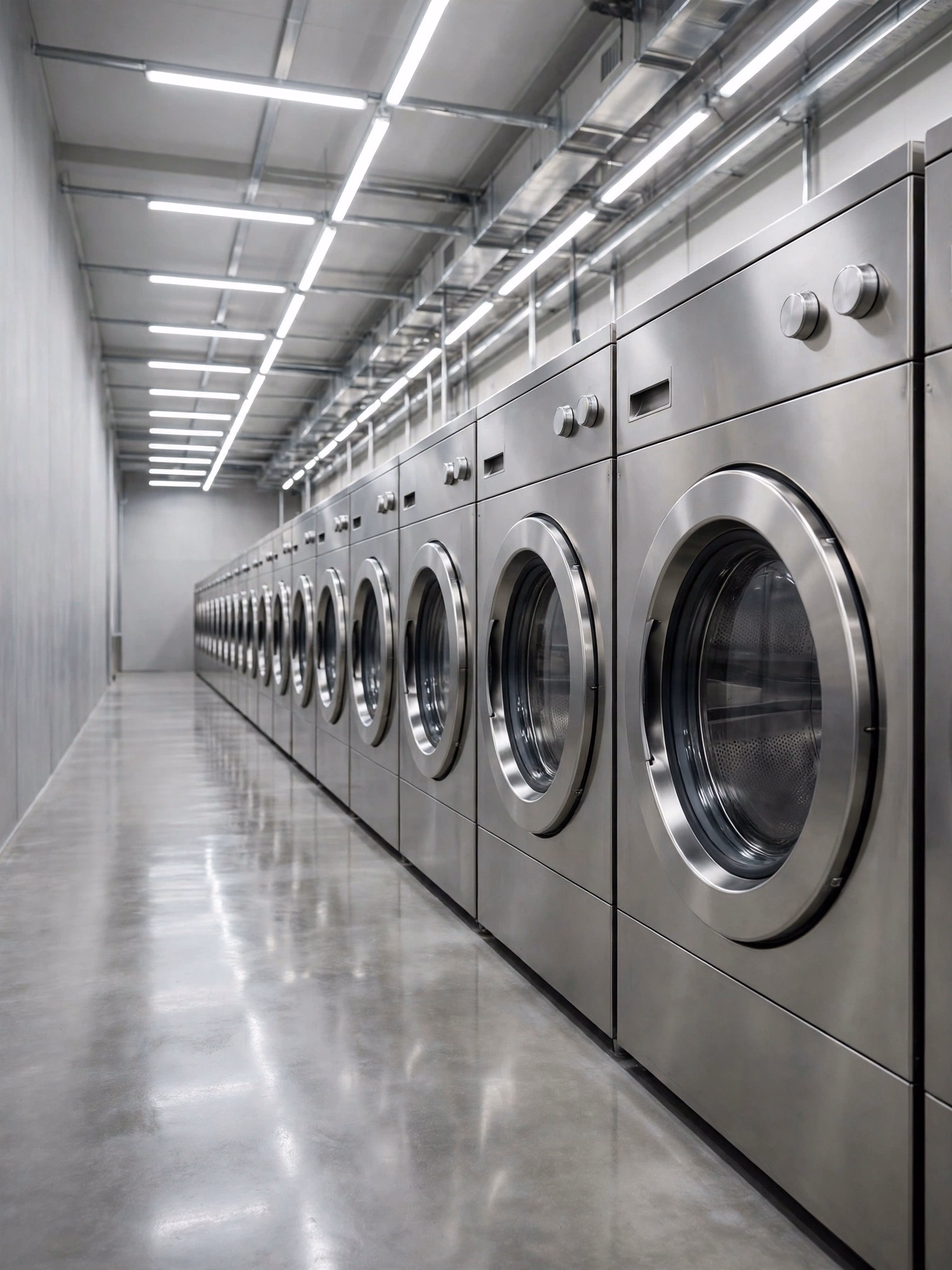 Garment Wash Machines Row