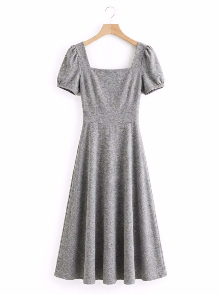 Grey Marl Fashionwear Dress Hanger