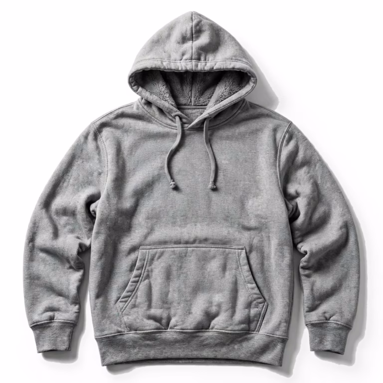grey marl hoodie