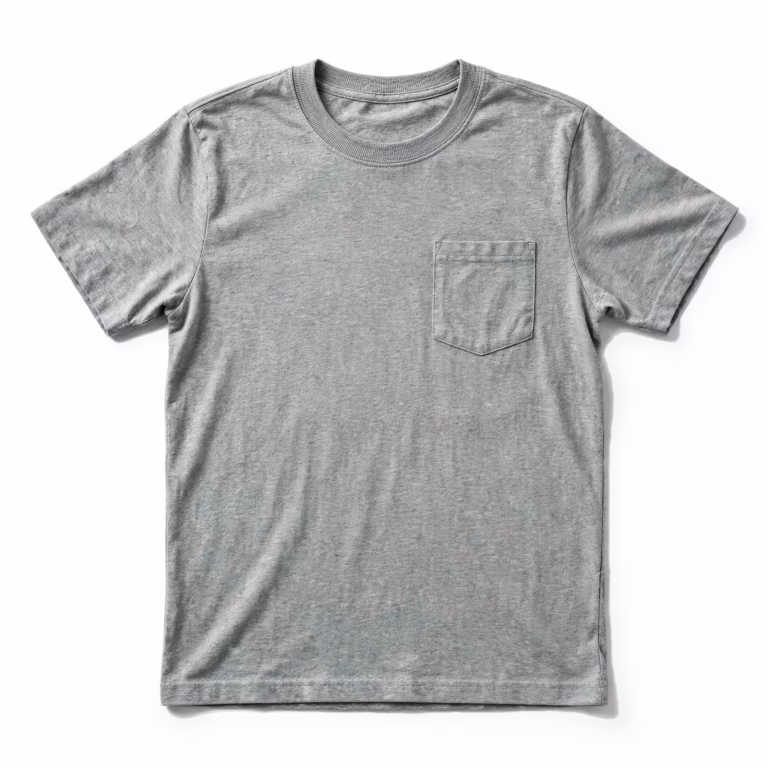 grey marl pocket t shirt