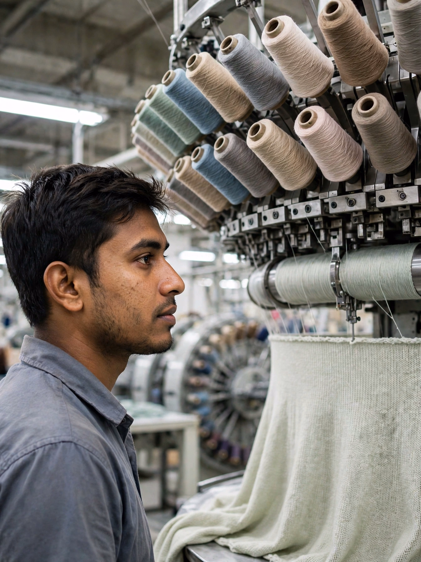 Knitting Machine Operator Check