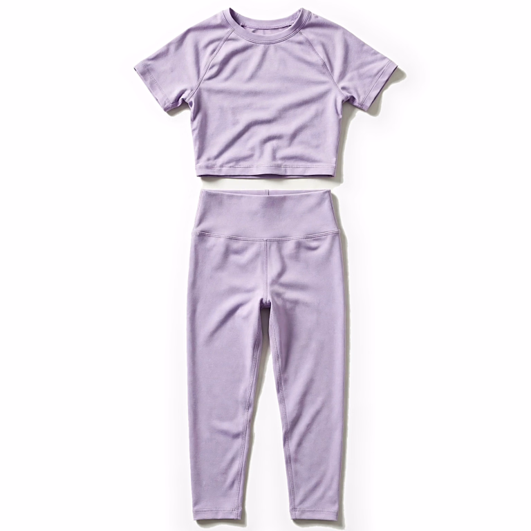 lilac activewear set