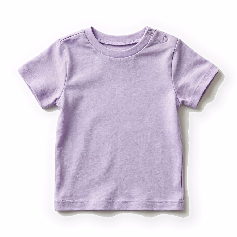 lilac baby t shirt