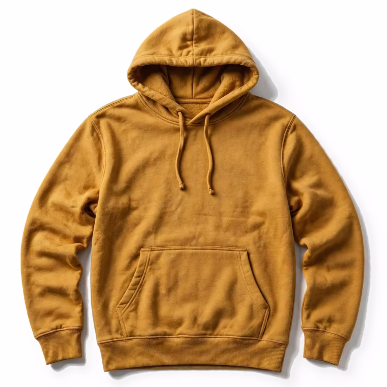 mustard hoodie