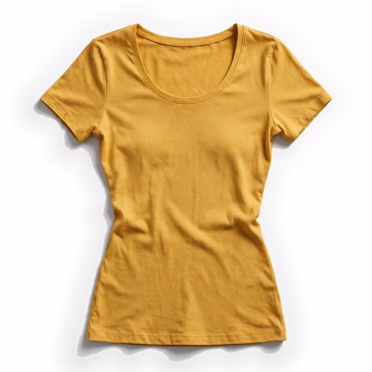 mustard yellow womens t shirt