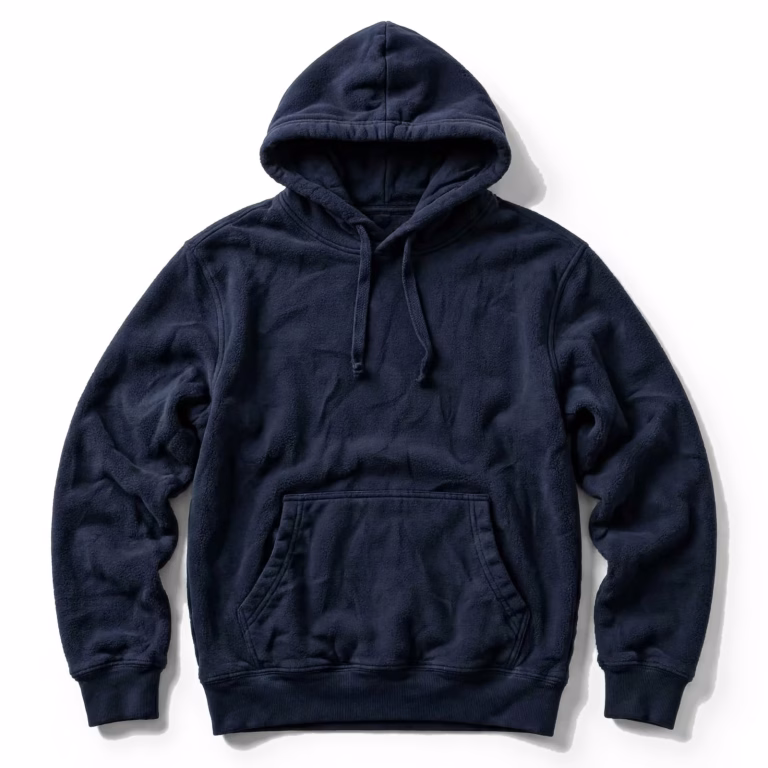navy hoodie