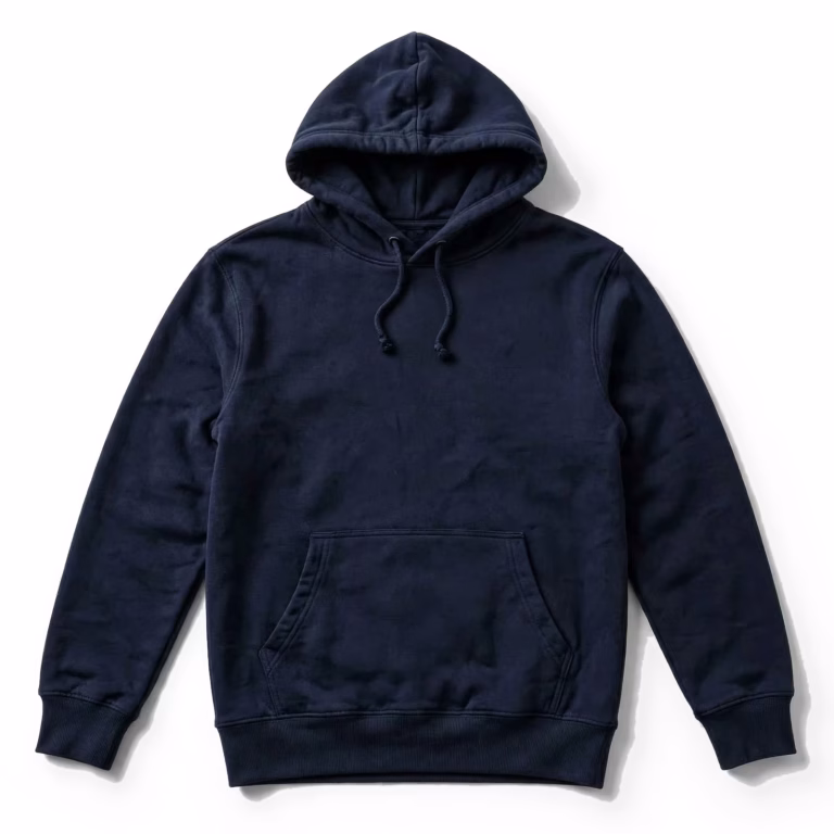 navy hoodie sweatshirt