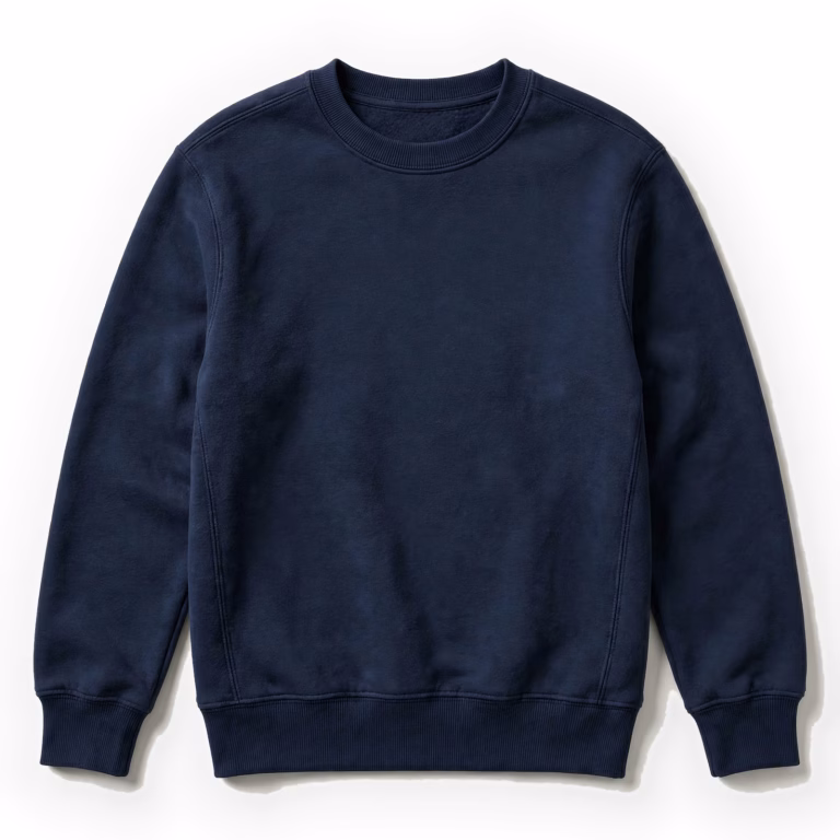 navy sweatshirt