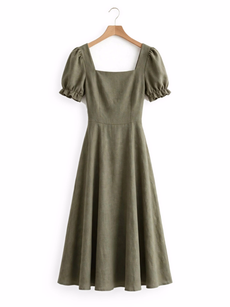 Olive Green Fashionwear Dress Hanger