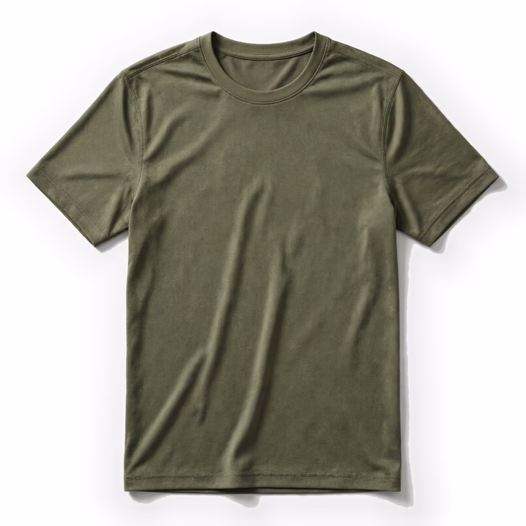 olive green sports t shirt