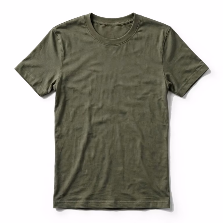 olive slim fit t shirt