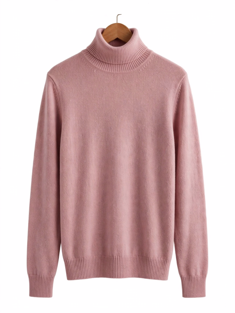 Pink High Neck Sweater Hanger