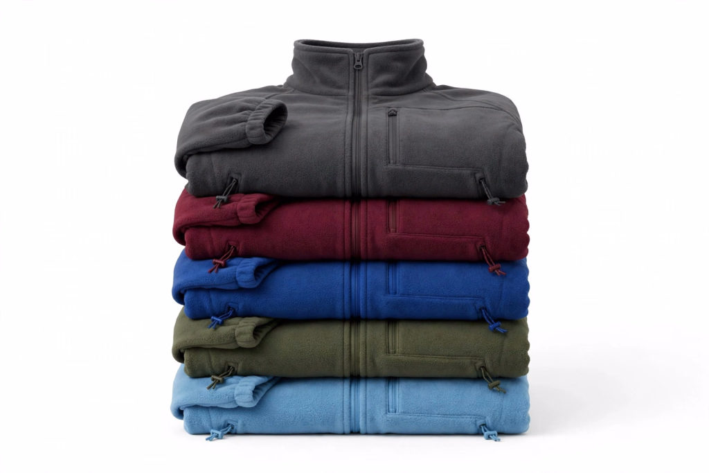 Polar Fleece Jacket Stack