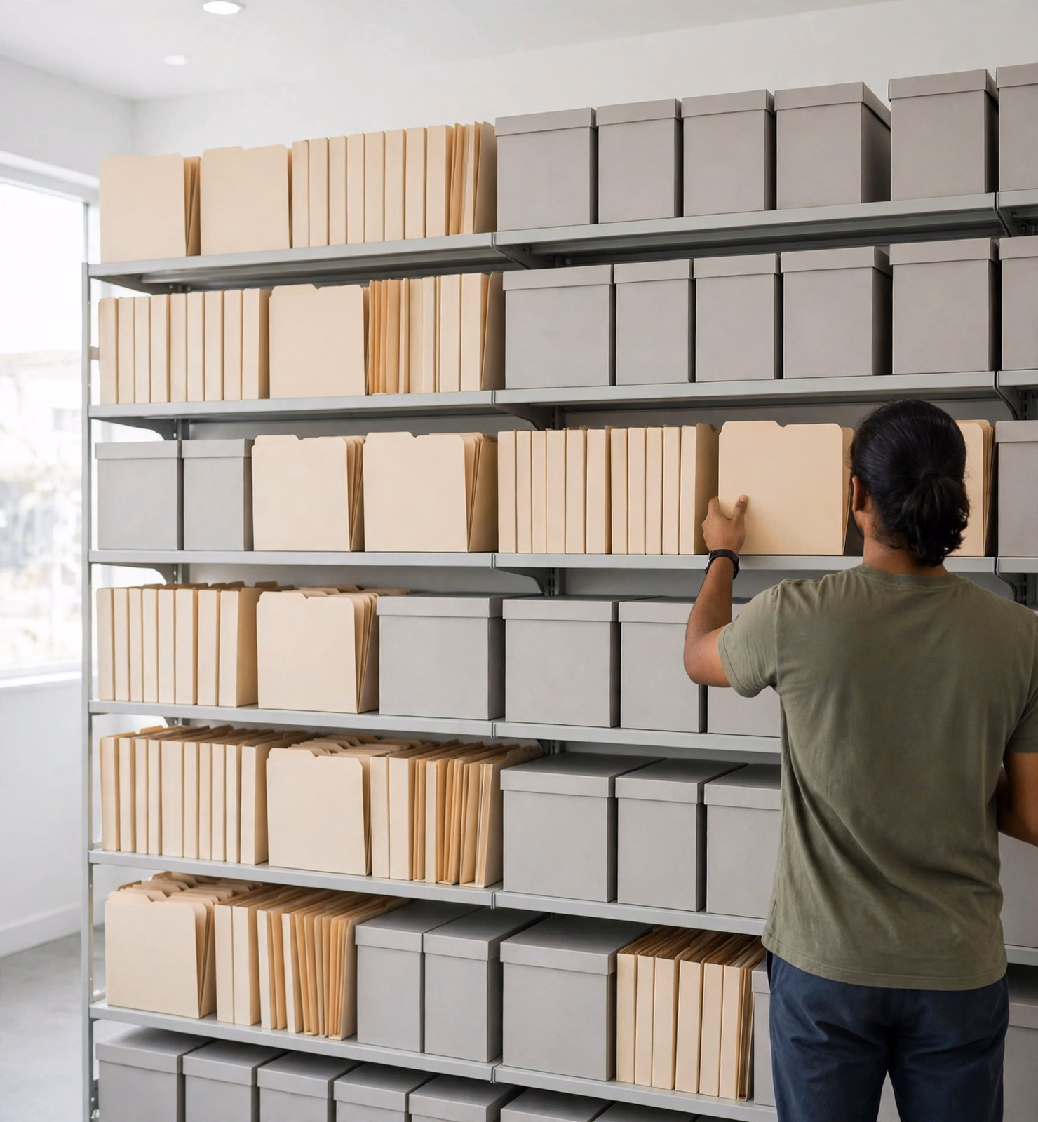 Privacy Records Shelf