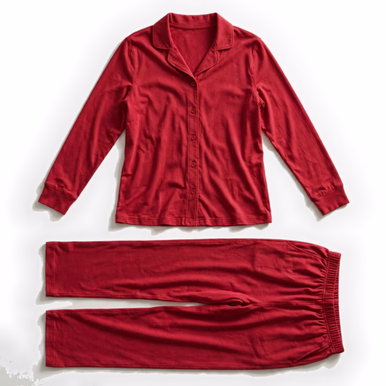 red pajama set