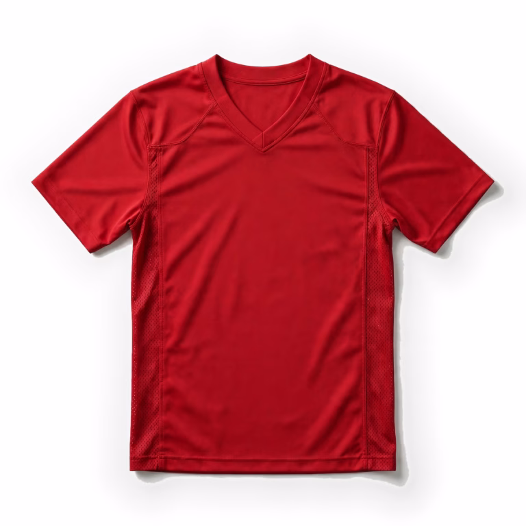 red sports jersey