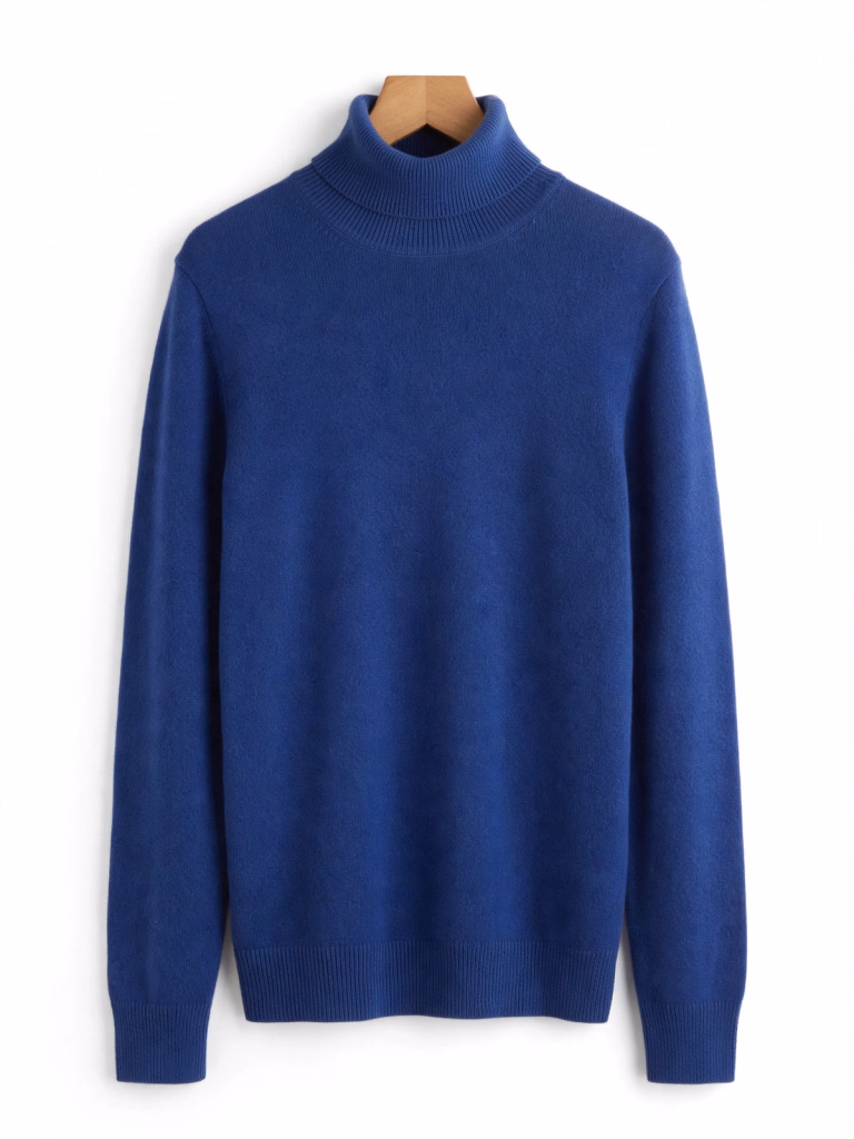 Royal Blue High Neck Sweater Hanger