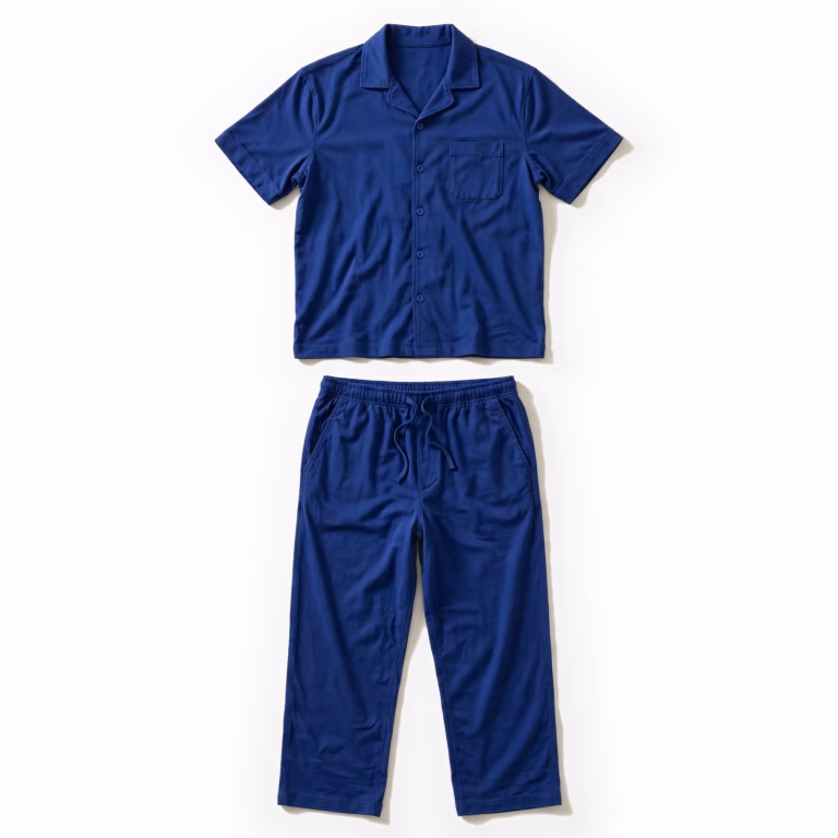 royal blue pajama set