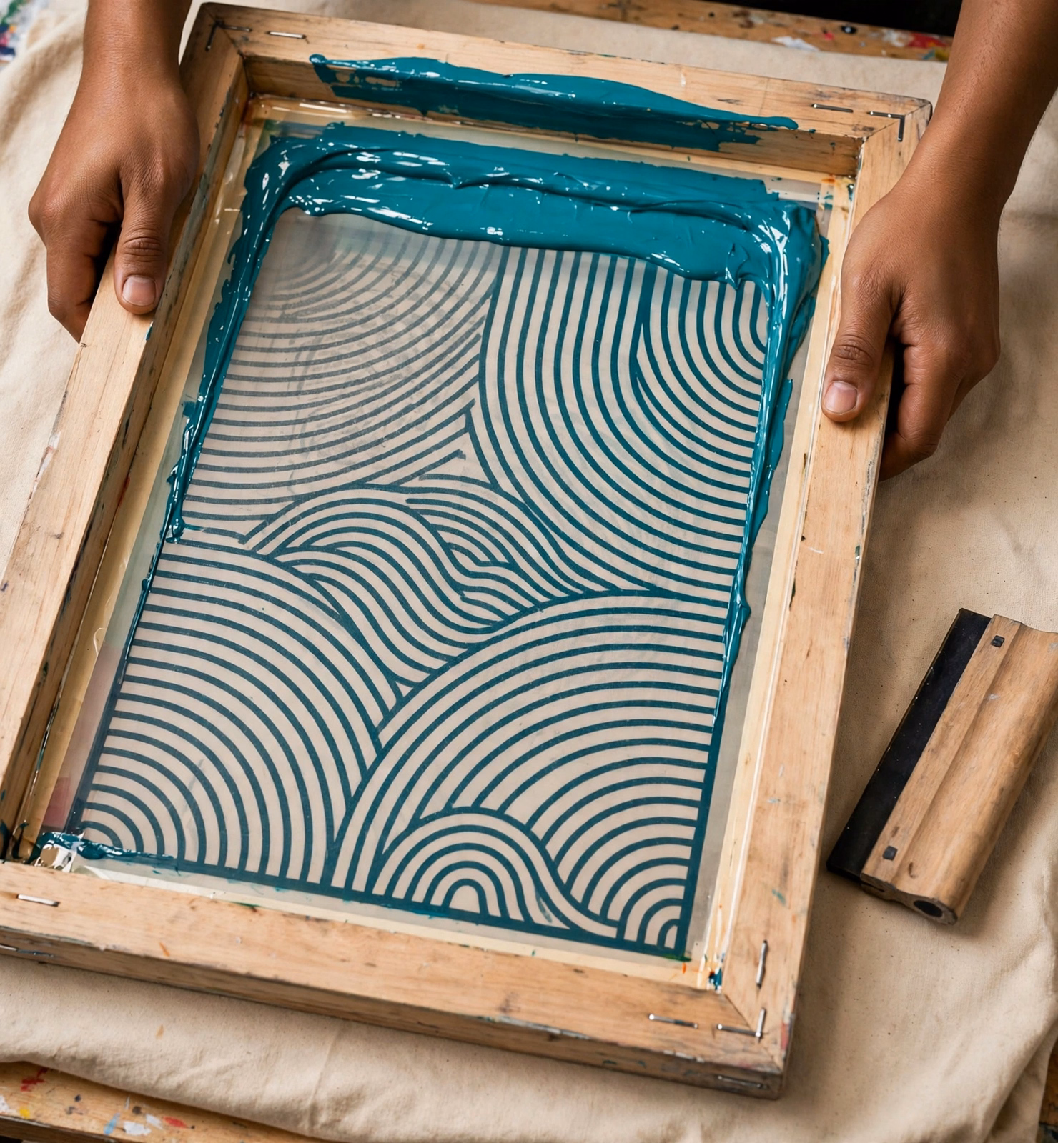 Screen Print Frame Ink
