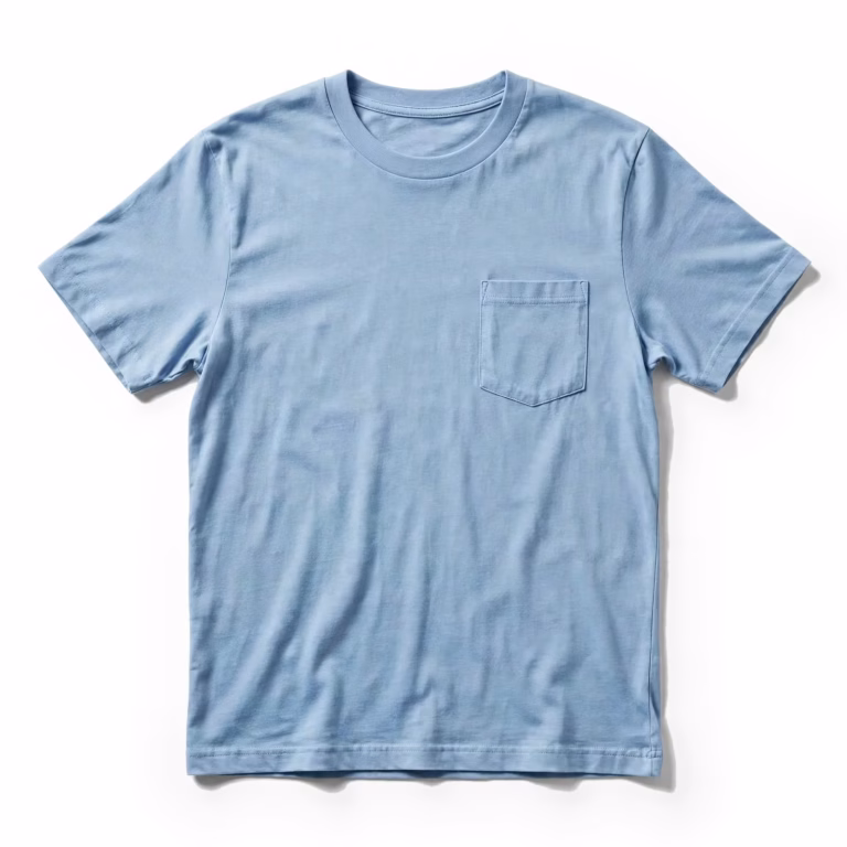 sky pocket t shirt