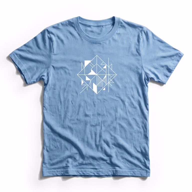 sky promo t shirt with white print