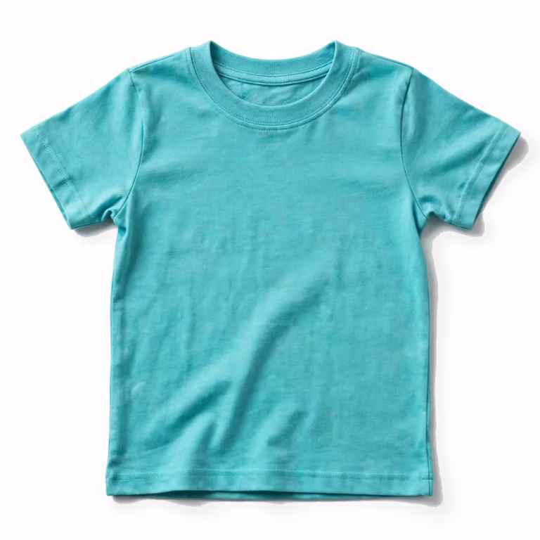 turquoise kids t shirt
