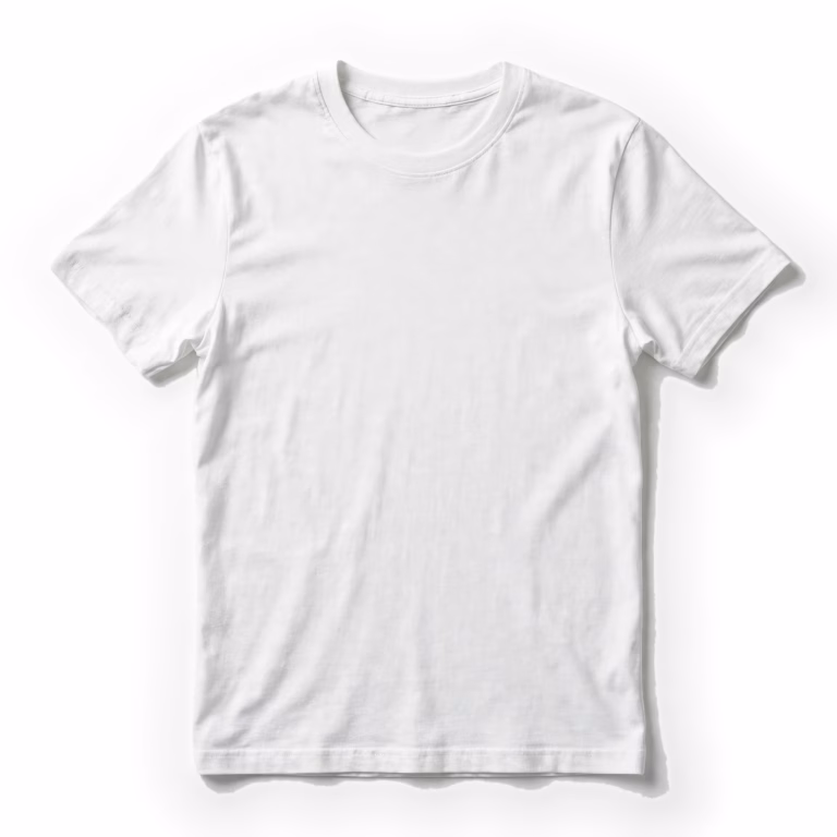white casual t shirt
