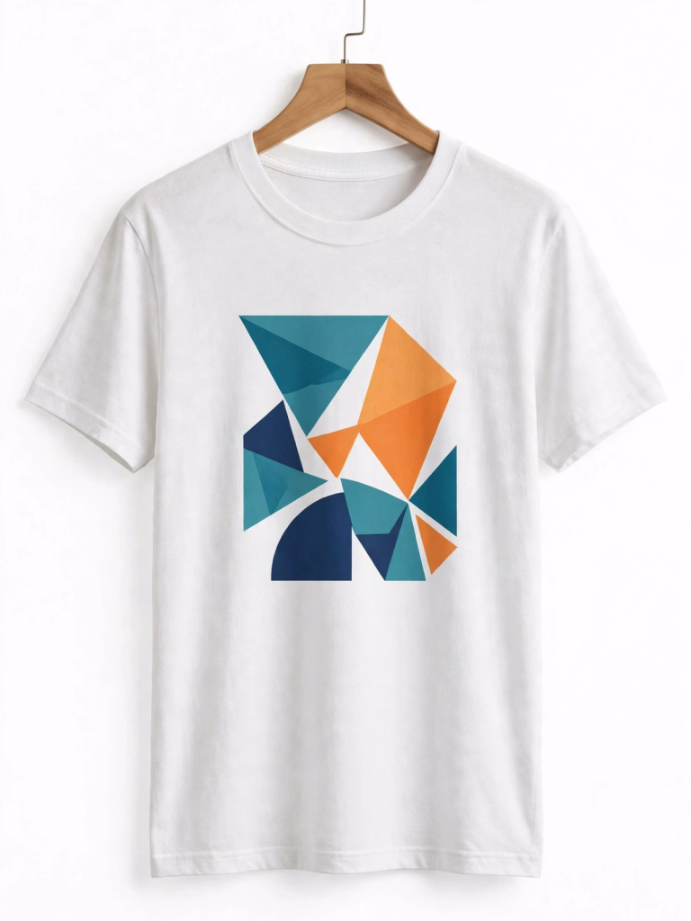 White Graphic T Shirt