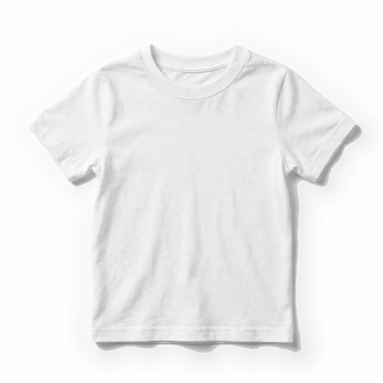 white kids t shirt